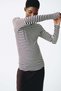 MAMA Ribbed jersey top - 4