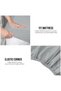 Fitted Sheet Single Bed (91 x 193cm) - Grey Bedding Sheets - Plain Dyed Microfiber Bed Sheets Single - 5