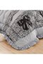 Comforter Set 4 Piece Single Size Elegant Bedspread Includes Comforter, Bedsheet, Pillow Sham, Decor - 3