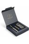 Vector Gift Set - Roller Ball Pen With Logo Round Key Chain (Ink - Blue)