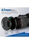فلتر ND متغير 2 في 1 مقاس 67 مم ND2–ND32 وفلتر CPL (فلتر الاستقطاب الدائري) بدون X Cross/30 Layer Na - 7