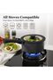 15pcs Pots and Pans Set Non Stick,Kitchen Cookware Set Detachable Handle, Induction Kitchen Cookware - 5