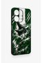 Green Crocodile-Themed Patterned Silicone Case Compatible with Realme Note 60. - 3