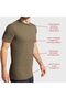MJ Men's Core Undershirt T-Shirts (3 Pack) - 5