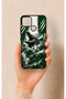 Realme C25 Compatible Green Crocodile-Themed Patterned Silicone Case