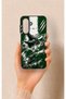 Samsung A26 Compatible Green Crocodile-Themed Patterned Silicone Case