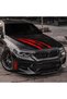 3pcs Car Stickers Vinyl Claw Marks Decals for Men (Red)