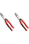 Lineman's Pliers, Combination Pliers with Wire Stripper/Crimper/Cutter Function, Heavy Duty Side Cut