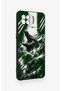 Oppo Reno 4 Lite Compatible Green Crocodile-Themed Patterned Silicone Case - 3