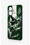 Vivo V60 Lite Compatible Green Crocodile-Themed Patterned Silicone Case. - 4