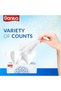 Facial Tissue 76 Sheets 2 Ply X 6 Pieces , Multi Color - 6