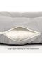 وسادة مريحة على شكل حرف U للحوامل، مع غطاء قابل للإزالة والغسل، وتوفر دعمًا كاملاً للجسم. - 3