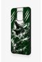 Green Crocodile-Themed Patterned Silicone Case Compatible with Redmi Note 9 Pro 9S. - 4