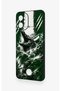 Green Crocodile-Themed Patterned Silicone Case Compatible with Reeder S19 Max Pro. - 4