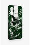Green Crocodile-Themed Patterned Silicone Case Compatible with Tecno Spark Go 2. - 3