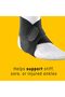 مثبت للكاحل عالي الأداء، قابل للتعديل، 1 وحدة/عبوة |   لون رمادي داكن |   46645ENR |   يساعد على الاستقرار - 3