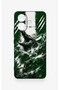Vivo V60 Lite Compatible Green Crocodile-Themed Patterned Silicone Case. - 2