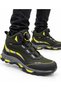 Children's non-slip sole mechanism lace-up boots khaki - yellow