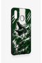 Samsung A20-A30 Compatible Green Crocodile-Themed Patterned Silicone Case. - 3