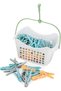 Mondex Clothes Clips With Hanging Basket - 2