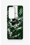 Vivo V30 Compatible Green Crocodile-Themed Patterned Silicone Case. - 2