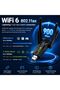 محول واي فاي USB، محول لاسلكي USB WiFi6 طراز AX900M، محول بلوتوث 5.4 للابتوب/الكمبيوتر الشخصي/سطح المكتب، مع 5 منافذ - 8
