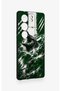Vivo V29 Compatible Green Crocodile-Themed Patterned Silicone Case. - 3