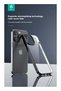 غطاء هاتف iPhone 14 Pro من "ديفيا" الشفاف، يوفر حماية من الصدمات والخدوش. 【غطاء نحيف لهاتف iPhone 14 Pro】 يوفر الحماية. - 6