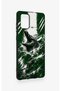 Samsung A71 Compatible Green Crocodile-Themed Patterned Silicone Case. - 3