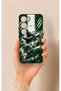 Vivo V40 Lite 5G-Compatible Green Crocodile-Themed Patterned Silicone Case