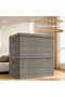 Textured Grey Storage Box