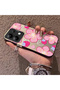 Redmi Note 13 Compatible Silicone Hard-Edge Back Case with Strawberry Pattern—Cute Couple Phone Case - 2