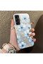 Samsung Galaxy A05S Compatible Silicone Hard-Edge Back Case with Floral Print—Romantic Couple Phone Case - 3