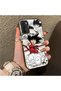 OPPO A55 5G-Compatible Silicone Hard-Edge Back Case with Goku Design—Romantic Couple Phone Case - 3