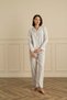18258 Women's Long-Sleeved Button-Down Pajama Set - 2