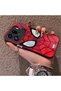 OPPO Find X9 Pro 5G Compatible Silicone Hard-Edge Back Case with Spider-Man Design—Romantic Couple Phone Case - 2