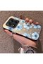 Poco X7 Compatible Silicone Hard-Edge Back Case with Floral Print—Romantic Couple Phone Case - 2