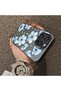 iPhone 16 Pro Max Compatible Silicone Edge-to-Edge Back Case with Floral Print—Romantic Couple Phone Case - 4