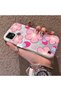 Realme C21 Compatible Silicone Hard-Edge Back Case with Strawberry Pattern—Romantic Couple Phone Case - 2