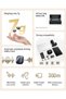 مجموعة Cube-C Combo Kit2، ميكروفون لاسلكي من نوع "لافاليير" متوافق مع أجهزة iPhone/Android/الكاميرات/أجهزة الكمبيوتر، مع قابس USB-C، تردد 48 كيلو هرتز/24. - 2