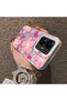 Realme C55 Compatible Silicone Hard-Edge Back Case with Strawberry Pattern—Cute Couple Phone Case - 4