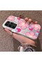 Samsung Galaxy S24 Ultra Compatible Silicone Hard-Edge Back Case with Strawberry Pattern—Romantic Couple Phone Case - 2