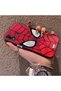 Samsung Galaxy A30 Compatible Silicone Hard-Edge Back Case with Spider-Man Design—Cute Couple Phone Case - 2