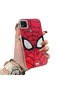 Redmi 10A Compatible Silicone Hard-Edge Back Case with Spider-Man Design—Couple's Phone Case