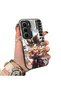 Infinix Hot 60 Pro Plus Compatible Silicone Hard-Edge Back Case with Dragon Ball Design—Cute Couple Phone Case