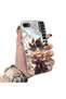 iPhone 8-Compatible Silicone Hard-Edge Back Case with Dragon Ball Design—Cute Couple Phone Case