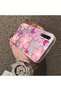 Samsung Galaxy A50 Compatible Silicone Hard-Edge Back Case with Strawberry Pattern—Romantic Couple Phone Case - 4