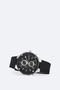 Men's Black Silicone Watch B009053 - 2