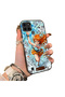 Realme C21Y Compatible Silicone Edge-to-Edge Hard Back Case with Nami Pattern—Romantic Couple Phone Case