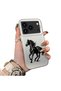 iPhone 18 Pro-Compatible Silicone Hard-Edge Back Case with Patterned "Lovers" Design Phone Case